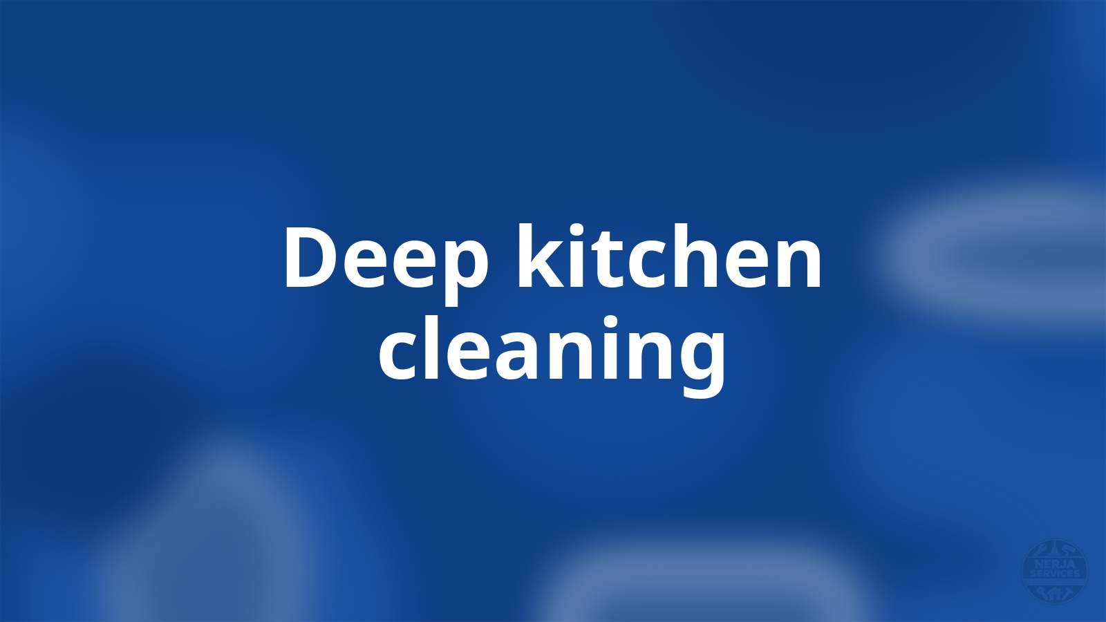 Deep kitchen cleaning Nerja