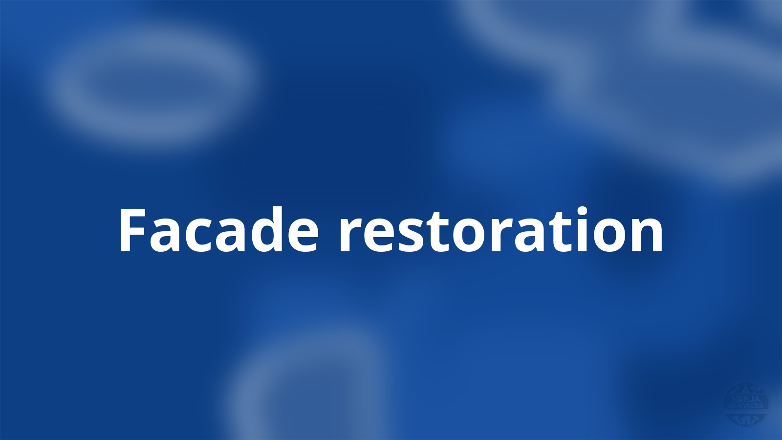 Facade restoration Nerja