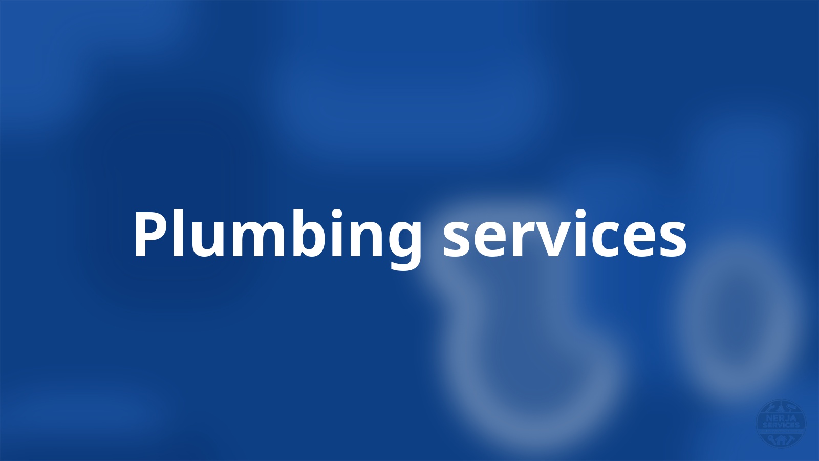 Plumbing services Nerja