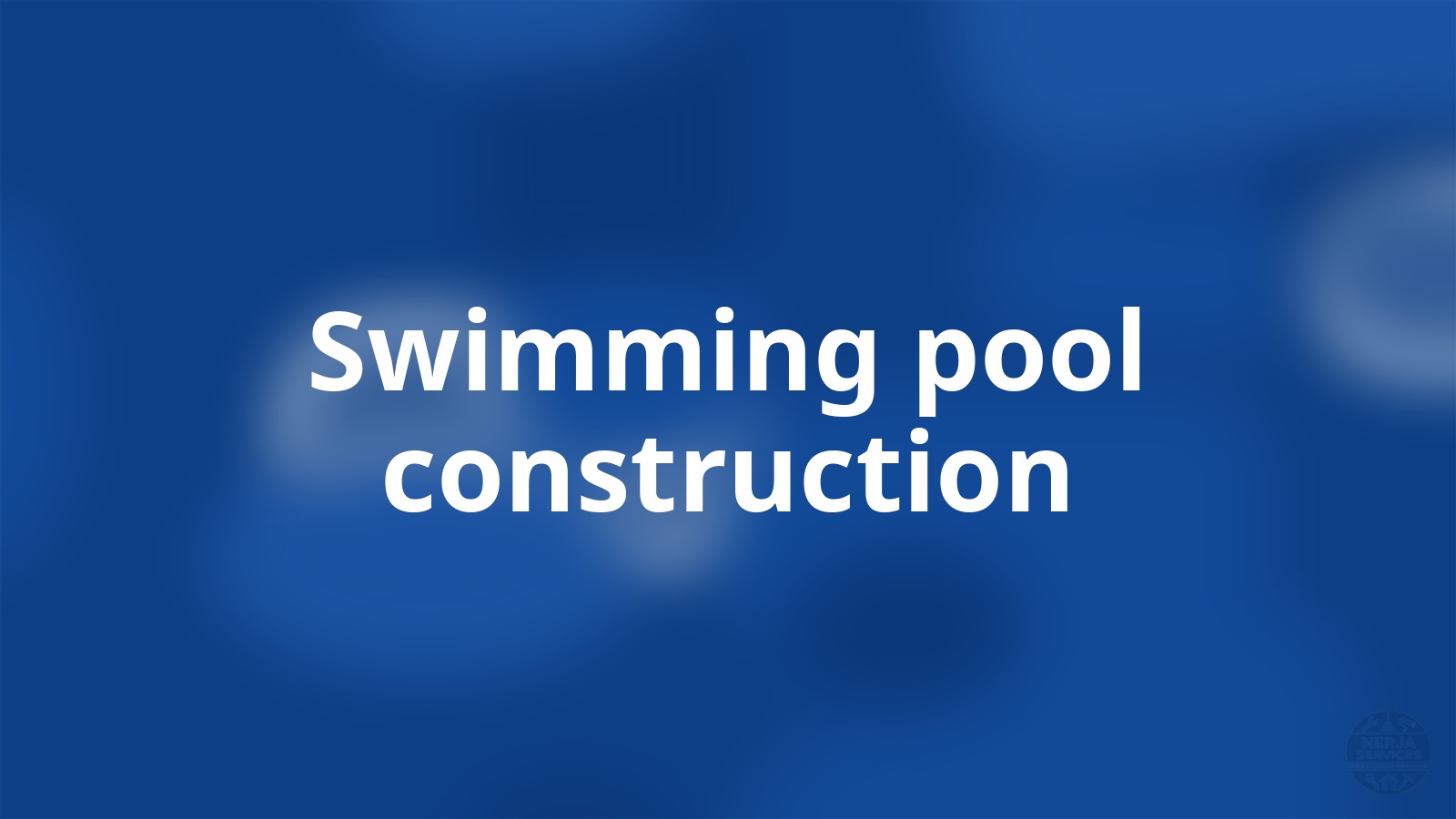 Swimming pool construction Nerja