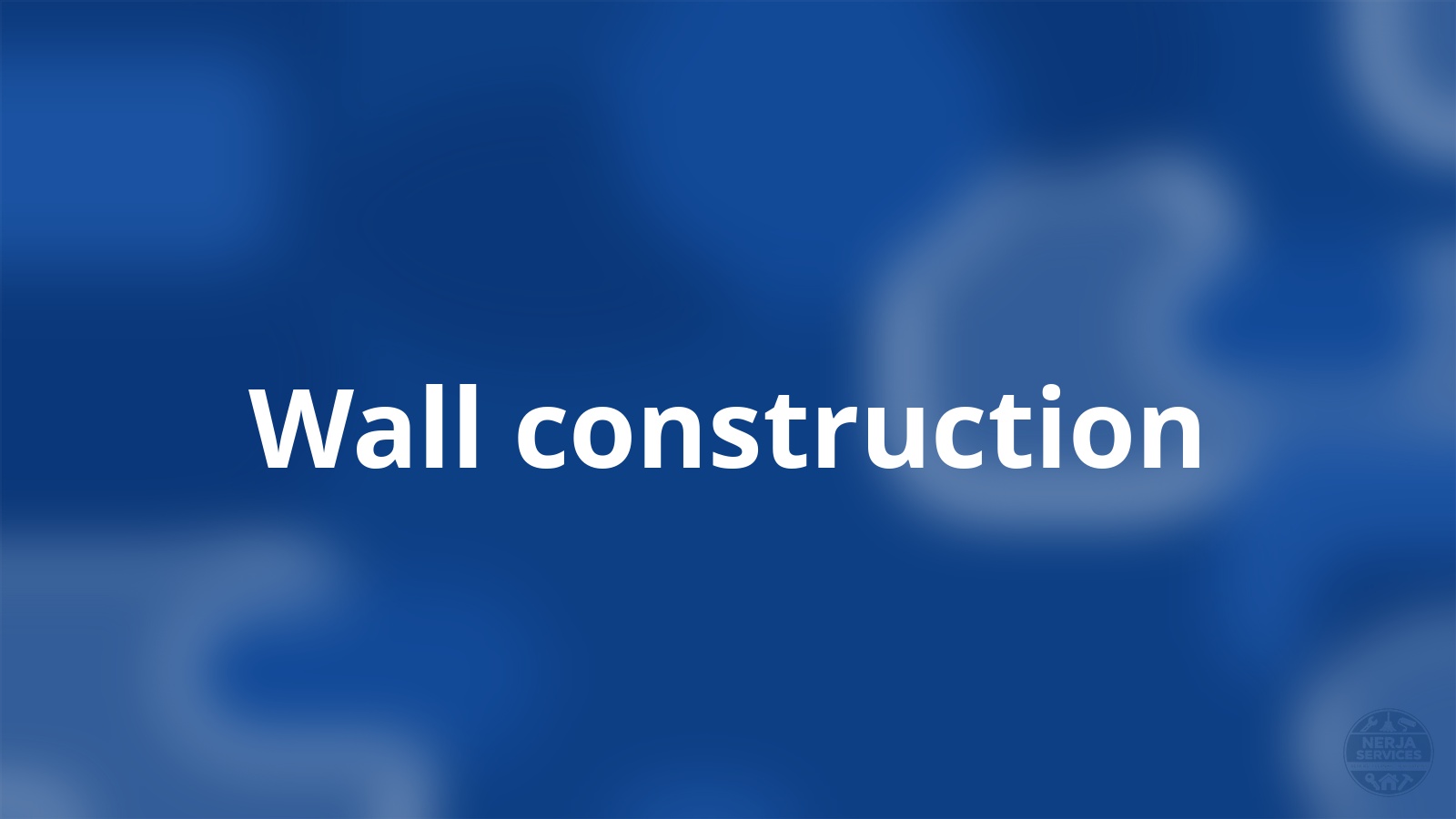 Wall construction Nerja