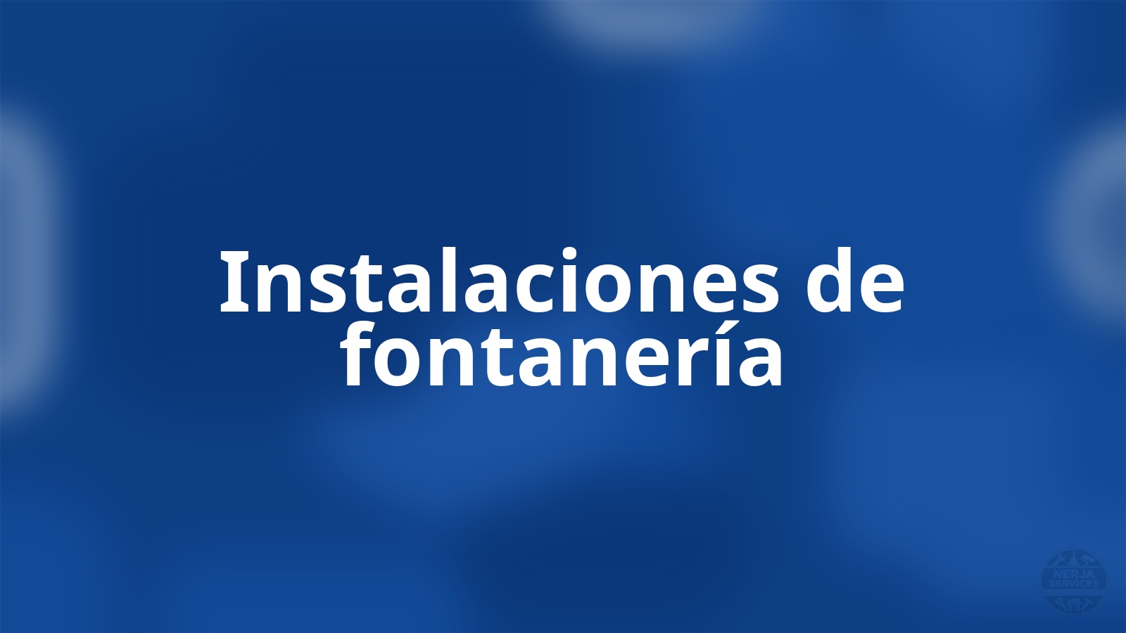 Instalaciones de fontanería Nerja