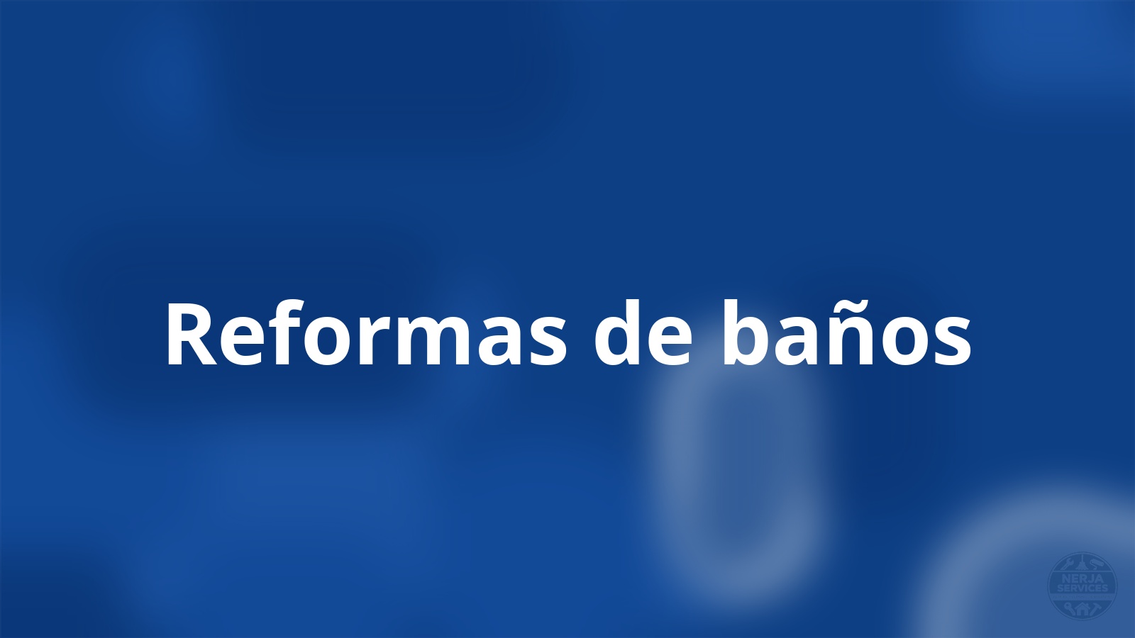 Reformas de baños Nerja