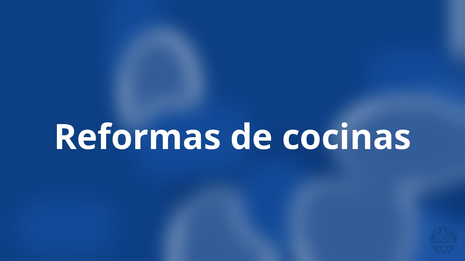 Reformas de cocinas Nerja