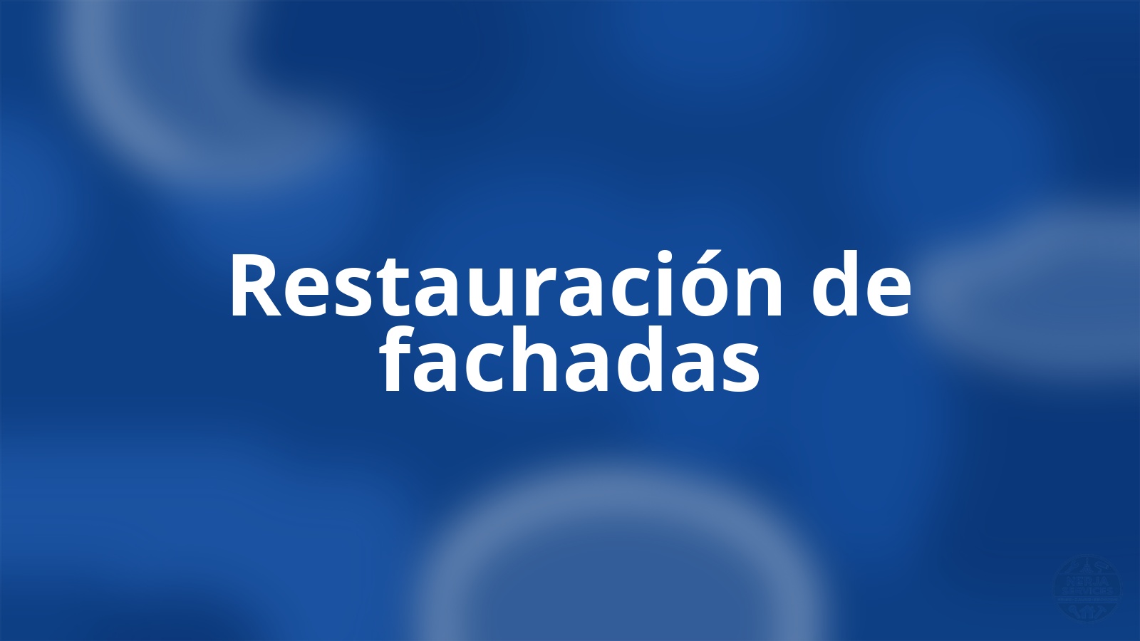 Restauración de fachadas Nerja