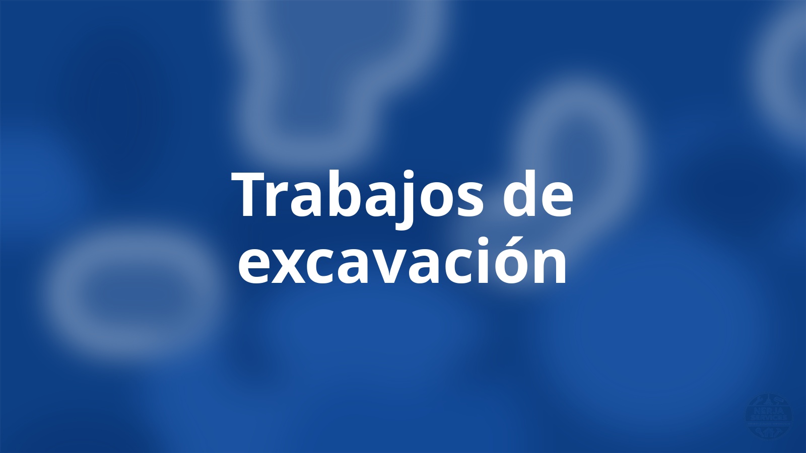 Trabajos de excavación Nerja