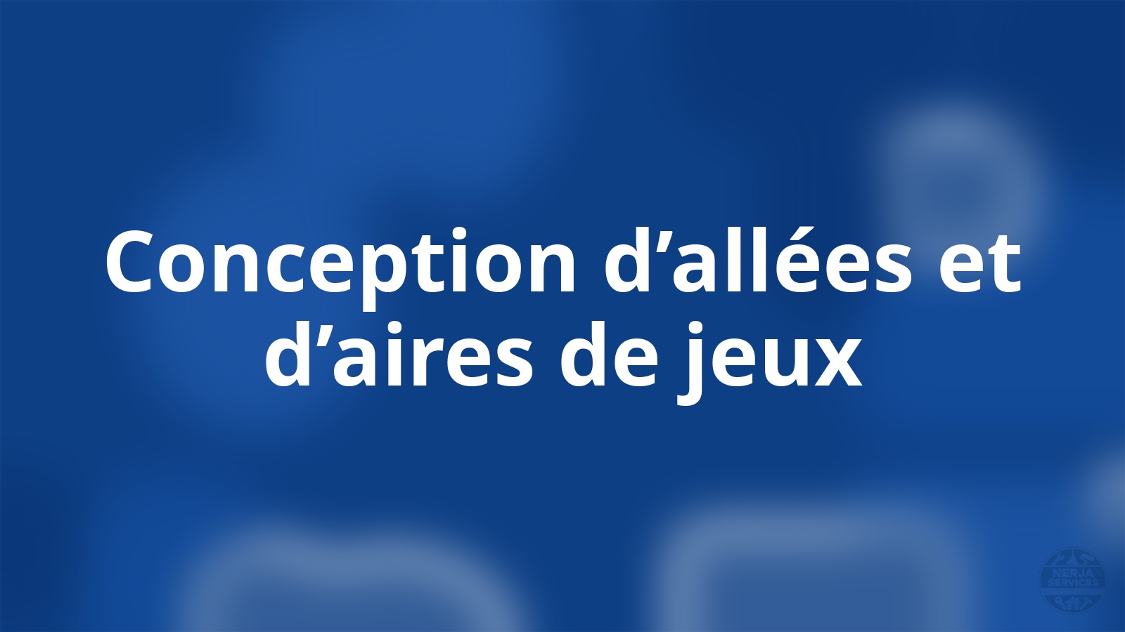 Conception d’allées et d’aires de jeux Nerja