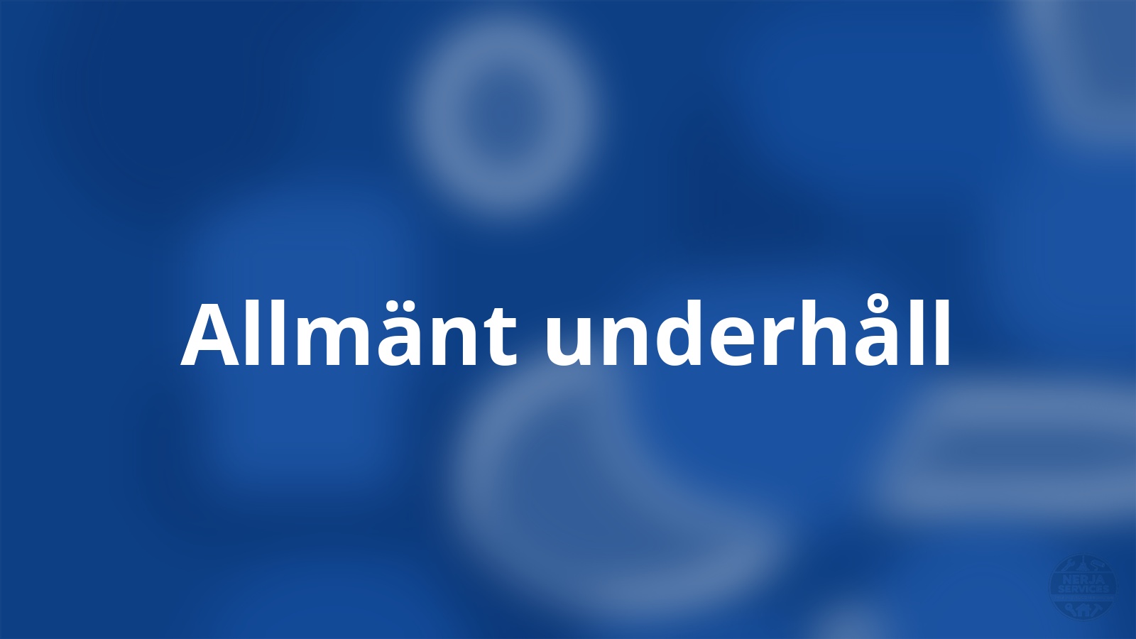 Allmänt underhåll Nerja