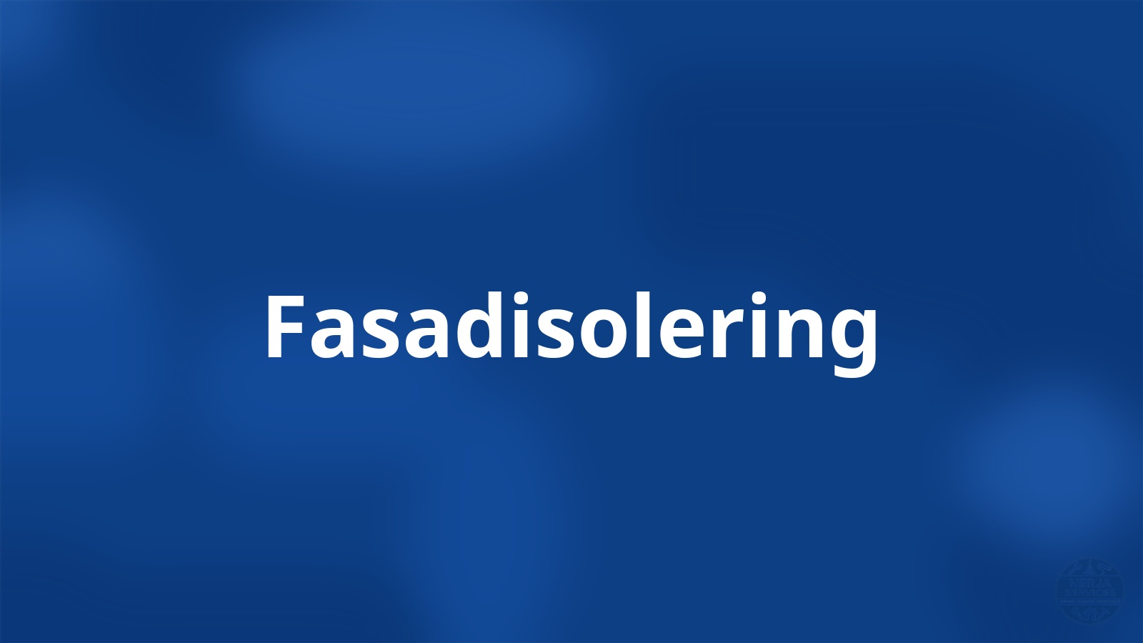 Fasadisolering Nerja