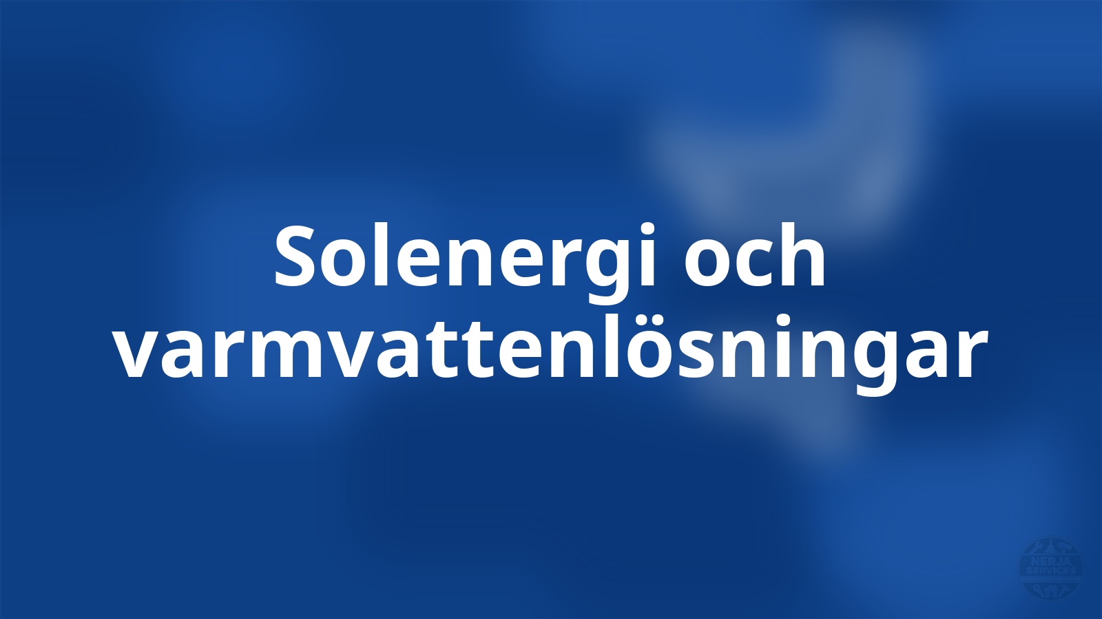 Solenergi och varmvattenlösningar Nerja